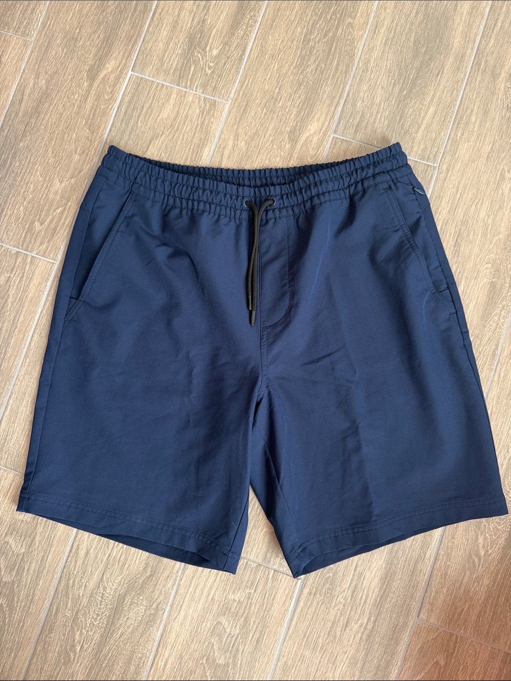 Old Navy Men's Navy Blue Athletic Drawstring Shorts